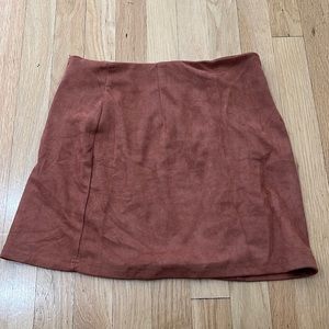 SHEIN Felt Body Con Skirt